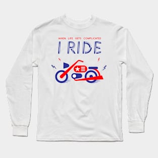 American rider Long Sleeve T-Shirt